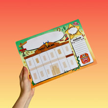 Load image into Gallery viewer, Sheriff's Top Priorities Cow-Boy Weekly A4 Notepad Planner SALE