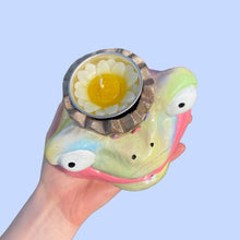 Load image into Gallery viewer, Spring Gradient Frog Tea-Light Holder
