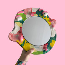 Load image into Gallery viewer, Summer Splodges BIG Ponky Wall Mirror (One-Off)