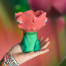 Load image into Gallery viewer, Pink Tulip Tea-light Candle Holder