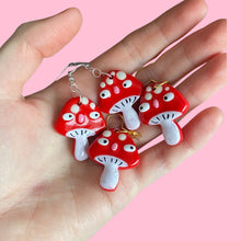 Load image into Gallery viewer, Mushroom Earrings