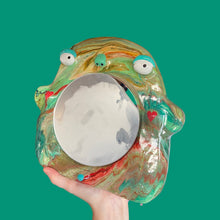 Load image into Gallery viewer, Stand-Up Mirror in Green Marble (On-off)