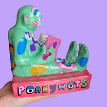Load image into Gallery viewer, One-Off Funky PonkyWots Bookend