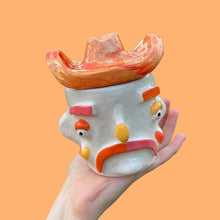 Load image into Gallery viewer, One of a kind Cow-Boy/Gal Pots (sold out)
