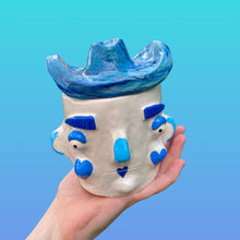 Load image into Gallery viewer, One of a kind Cow-Boy/Gal Pots (sold out)