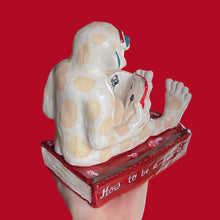 Load image into Gallery viewer, One-Off 'How to be a Fun-Gi' Bookend