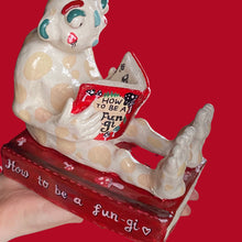 Load image into Gallery viewer, One-Off 'How to be a Fun-Gi' Bookend