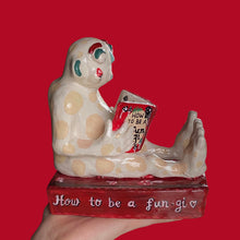 Load image into Gallery viewer, One-Off 'How to be a Fun-Gi' Bookend