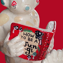 Load image into Gallery viewer, One-Off 'How to be a Fun-Gi' Bookend