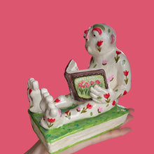 Load image into Gallery viewer, One-Off Ponky's Flower Garden Bookend