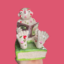 Load image into Gallery viewer, One-Off Ponky's Flower Garden Bookend
