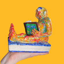 Load image into Gallery viewer, One-Off Van Gogh Inspired Bookend