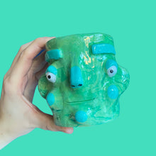 Load image into Gallery viewer, Lil Green Marble Pot (One-Off)