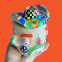 Load image into Gallery viewer, Checkerboard Wavy Cowboy (One-Off)