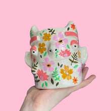 Load image into Gallery viewer, Floral Devil Pot (One-Off)