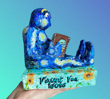 Load image into Gallery viewer, One-Off 'Vincent Van Wots' Bookend