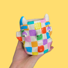 Load image into Gallery viewer, Multi-Colour Checkerboard Devil