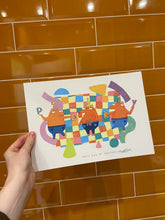 Load image into Gallery viewer, 'Party Rats' Print by PonkyWots