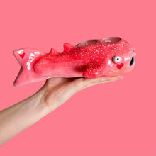 Load image into Gallery viewer, (Pre-Order) Pink Whale Shark Tealight Candle Holder