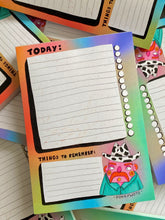 Load image into Gallery viewer, Vibin' PonkyWots Daily Notepad