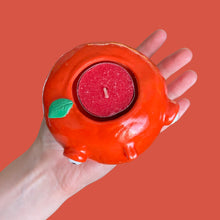 Load image into Gallery viewer, Red Apple Candle Holder