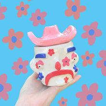 Load image into Gallery viewer, (Pre-Order) Howdy Partner Cow-boy Pot