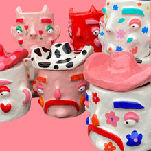 Load image into Gallery viewer, (Pre-Order) Howdy Partner Cow-boy Pot
