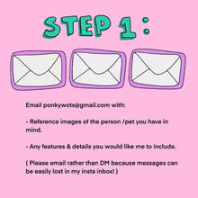 Load image into Gallery viewer, Pet Commission Pots (UK Only)