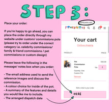 Load image into Gallery viewer, Pet Commission Pots (UK Only)