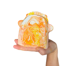 Load image into Gallery viewer, ‘No.16 Sunset Marbled One Off" Glasses Holder
