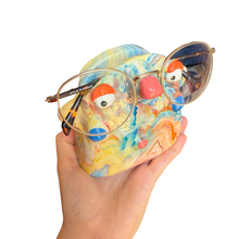 Load image into Gallery viewer, ‘No.61 Colourful Marble One Off" Glasses Holder
