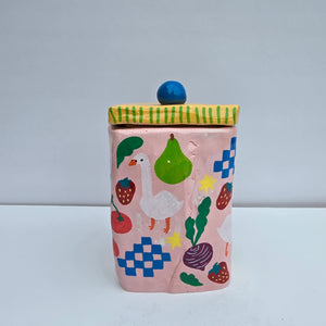 'Farmers Market' Storage Jar (One-Off)