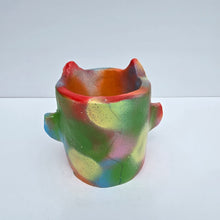 Load image into Gallery viewer, &#39;Technicolour&#39; Devil Pot (one off)
