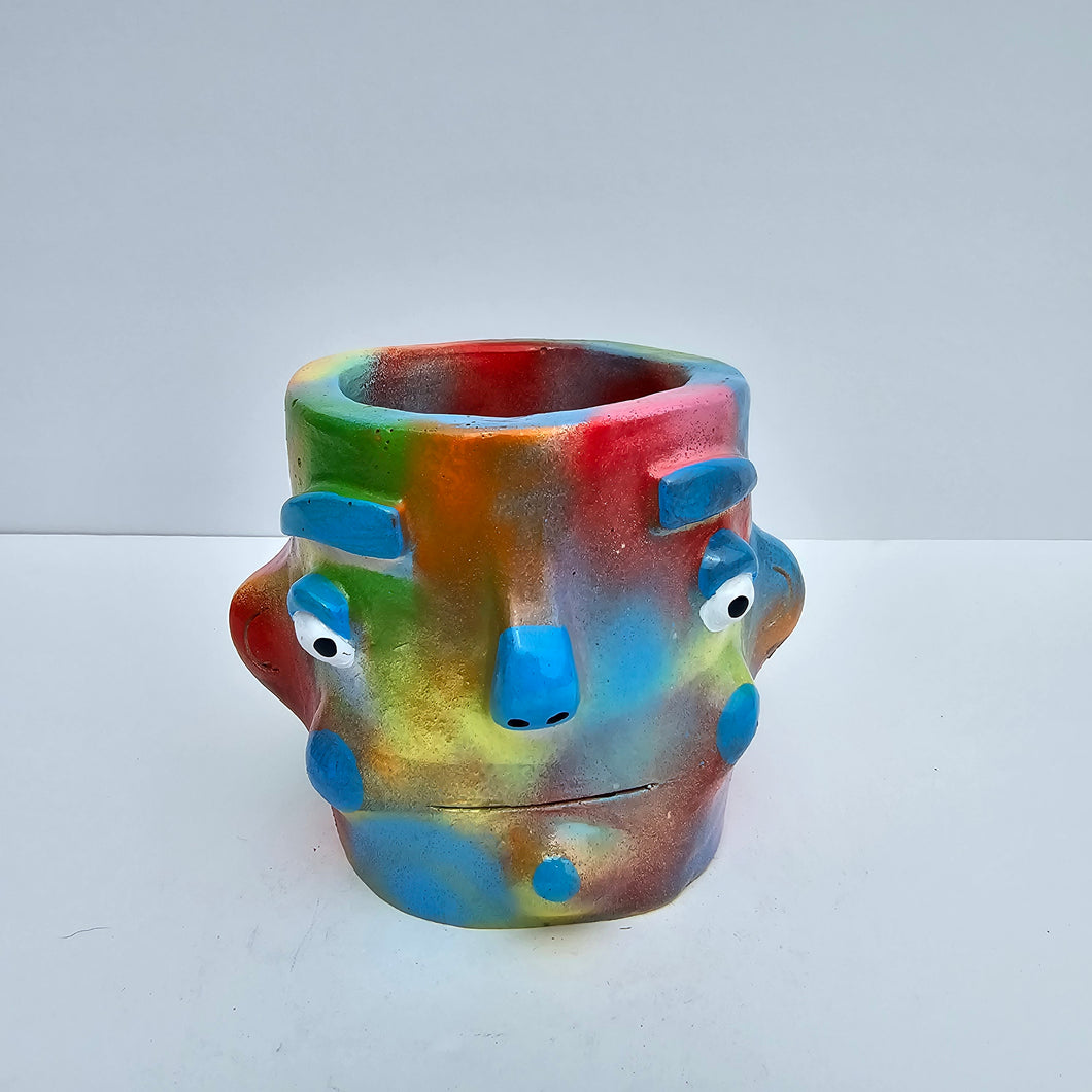 'Technicolour' Classic Pot #3