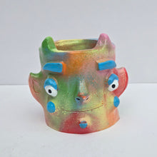 Load image into Gallery viewer, &#39;Technicolour&#39; Lil&#39; Pot (One Off)
