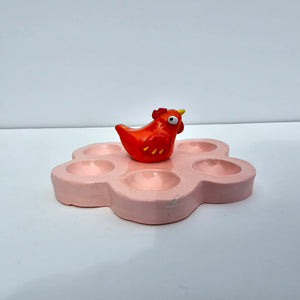 'Classic Pink' Egg Holder
