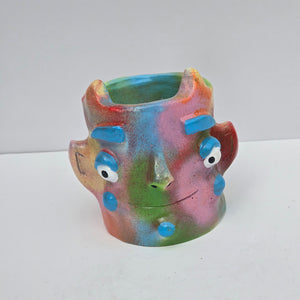 'Technicolour' Lil' Devil Pot (One Off) #4