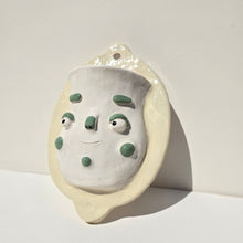 Load image into Gallery viewer, PonkyWots Wall Vase (Neutral Olive)
