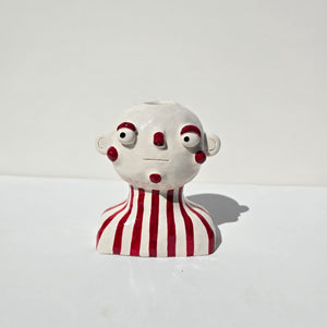 Candlestick Holder (one-off) (Stripes)