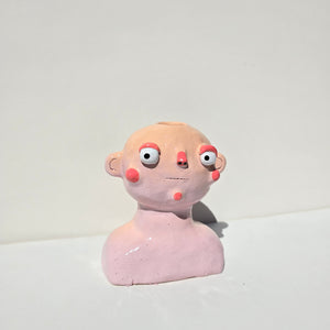 Candlestick Holder (one-off) (Pink Sunset)
