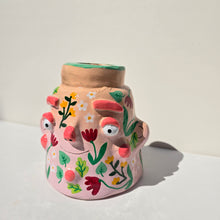 Load image into Gallery viewer, Floral Sunset Lamp (one off)

