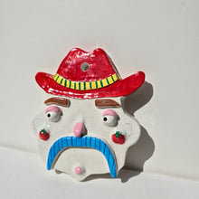 Load image into Gallery viewer, The Tomato Cowboy Wall Hanging (one off)

