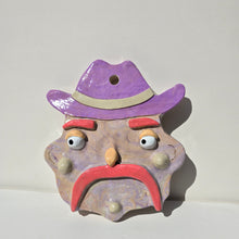 Load image into Gallery viewer, The Purply Cowboy Wall Hanging (one off)
