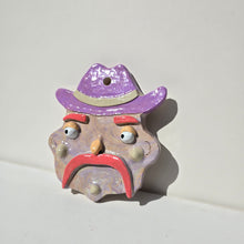 Load image into Gallery viewer, The Purply Cowboy Wall Hanging (one off)
