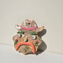 Load image into Gallery viewer, The Garden Marble Cowboy Wall Hanging (one off)
