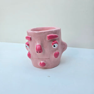 'Pink' Classic Plant Pot