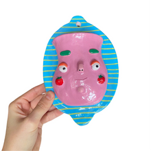 Load image into Gallery viewer, &#39;Blue Pink Tomato&#39; PonkyWots Wall Vase
