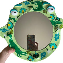 Load image into Gallery viewer, ‘Crocs &#39; BIG Ponky Wall Mirror (one-off)
