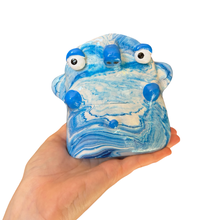 Load image into Gallery viewer, ‘No.30 Blue Skies Marbled One Off" Glasses Holder
