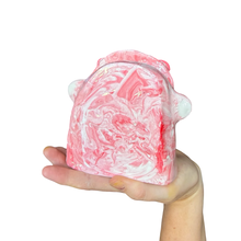 Load image into Gallery viewer, ‘No.10 Pink Marbled One Off" Glasses Holder

